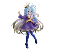 HLUONGTN No Game No Life Anime Figure Shiro Actfigure Pvc Figurine Model Statue/Shiro/18Cm