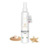 HLV Sun Care Spray de soin capillaire avec protection UV - Soin des cheveux végétalien avec panthénol et agave, protection contre le soleil et l'eau salée - Pour des cheveux souples et faciles à
