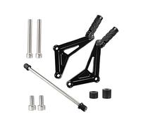 HLWXMDZ Cale Pied Moto pour Monkey 125 2018 2019 2020 2021 2022 2023 Repose-Pieds De Passager Arrière De Moto, Support De Repose-Pieds De Moto(Noir)