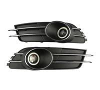 HLWXMDZ Grilles De Phares Antibrouillard Avant 4GD807681B 4GD807682B Couvercle De Phare Antibrouillard Grilles De Course Pour A6 C7 2011 2012 2013 2014 2015
