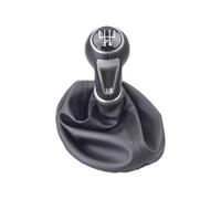 HLWXMDZ Housse Levier Vitesse Voiture pour Seat pour Ibiza IV 5 6 Vitesses 10 Mm Pommeau De Levier De Vitesse en Cuir pour Voiture avec Soufflet De Levier De Vitesse(5 Speed)