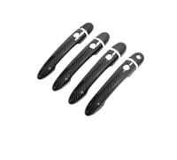 HLWXMDZ Kit De Caches Pour Poignées De Porte Extérieures Pour Renault Pour Scenic II MK2 2003-2009 Pièces Automobiles(A Handle 4 Buttons)