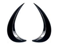 HLWXMDZ Lentille Phare pour VW pour Beetle 2012-2018 Garniture De Sourcil De Phare Noir Brillant Couverture De Phare Avant Paupières Autocollant De Cils(Gloss Black)