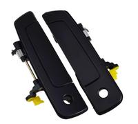 HLWXMDZ Poignées De Porte Extérieures Noires Avant/arrière/gauche/droite Pour Mitsubishi Pour Eclipse 2000 2001 2002 2003 2004 2005 Pièces Automobiles(2pc Front Left Right)