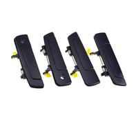 HLWXMDZ Poignées De Porte Extérieures Noires Avant/arrière/gauche/droite Pour Mitsubishi Pour Eclipse 2000 2001 2002 2003 2004 2005 Pièces Automobiles(4pcs a kit)