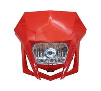 HLWXMDZ pour CRF 150 230 XR YP20 2016-2023 Phare De Moto Phare Avant Double Carénage Sport pour Motocross(Red)