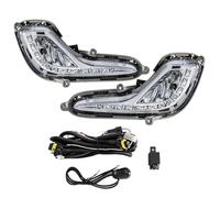 HLWXMDZ Pour Hyundai Pour Accent 2012-2017 DRL LED Feux De Jour Feux De Brouillard Phare De Voiture Feux De Jour Étanches