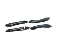 HLWXMDZ Pour Hyundai Pour Tucson NX4 2021 2022 2023 2024 - Coques Protection Pour Cuvettes De Poignées De Porte Latérales (Autocollants 3D En ABS) Poignées De Porte Extérieure(Handle carbon)