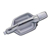 HLWXMDZ Pour Mitsubishi Pour Pajero Pour Cheetah V73 V77 V75 - Poignée De Porte Extérieure (Avant Ou Arrière) Poignées De Porte Extérieure(Rear R silvery 1pc)