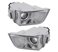 HLWXMDZ Pour Toyota Pour 4Runner 2003 2004 2005 Phares Antibrouillard À Lentille Transparente Avec Boîtier Chromé Et Ampoules 81221-35040