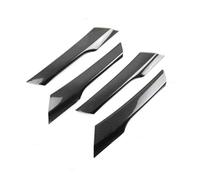 HLWXMDZ Pour VW Pour Tiguan 2008 2009 2010 2011 2012 2013 2014 2015 2016 Poignée De Porte Intérieure De Voiture Garniture De Couverture Intérieure (Carbon Fiber Texture)
