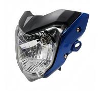 HLWXMDZ pour Yamaha FZ16 YS150 pour FZER150 YS 150 Ensemble Phare Avant De Moto Phare De Moto(Blue)