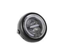 HLWXMDZ pour Yamaha Phare Avant LED pour Moto 6 Pouces Phare Rond Universel 6 Pouces Phare Rond(Jaune)