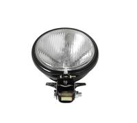 HLWXMDZ pour Yamaha Phare Avant Rond De Moto avec Support Phare Avant Rond De Moto(Black Clear Lens)