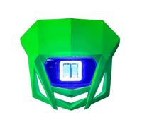 HLWXMDZ pour Yamaha WR450F YZ250F XT250X XT600 TTR250 Carénage De Phare De Moto Feu Avant Universel pour Motocross Et Dirt Bike(Green -1)