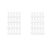 Hlxnyami Lot de 40 Porte-Clés Ballon de -Ball pour Les Faveurs de Fête, Balle Anti-Stress de -Ball, Récompense de Scolaire, Pièce Maîtresse de Sport