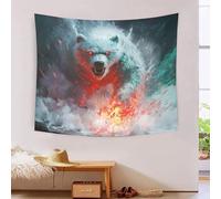HLXZMCVBT Ours 3D Effet Tapisserie Art Mural Tapisserie Murales DécoSourision Murale En Tissu Pour Chambre Salon Serviette De Plage Tapisseries 150cmx200cm