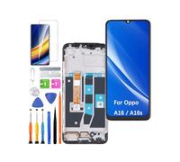 HLYGZX Écran pour Oppo A16 / A16s / A54s Écran LCD de Rechange CPH2269 CPH2271 Affichage Assemblée réparation Kit (Noir avec Cadre)