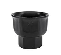 Hlyjoon 27mm 3/8 e filtre à huile e filtre à huile de voiture Capuchon Socket Drive Remover Tool Pièces de rechange Fit for Auto