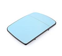 Hlyjoon 2Pcs Glace de Rétroviseur Chauffant Anti-buée Gauche Droite Véhicule Porte Extérieur Vue Arrière Miroir Bleu Verre Lentille pour X5 E53 1998 1999 2000 2001 2002 2003 2004 2005 2006 51167039598