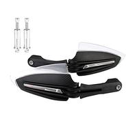 Hlyjoon Hand Guars Paire de motocyclettes 7/8 pouce Diamètre extérieur Guidon Gardes Moto LED Clignotant DRL Protecteur Indicateur protège main moto