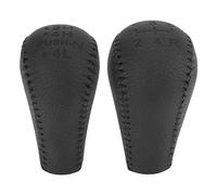 Hlyjoon Pommeau de levier de vitesse, pommeau de levier de vitesse de voiture rotule 5 vitesses pour 120 Landcruiser 2003-2009(A (paire noire))