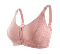 HLYLDL Soutiens-Gorge à Fermeture éclair sur Le Devant pour Femmes Soutien-Gorge à Bretelles réglables Post-opératoire sans Fil Gather Comfort