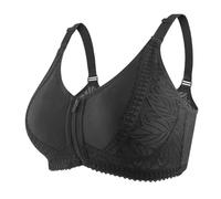 HLYLDL Soutiens-Gorge à Fermeture éclair sur Le Devant pour Femmes Soutien-Gorge à Bretelles réglables Post-opératoire sans Fil Gather Comfort