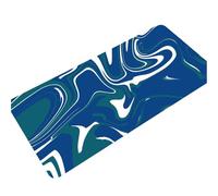 HLYLDL Tapis de Souris géant à Faire soi-même pour Bureau - Tapis de Souris Gaming avec Base antidérapante et Bords Cousus, Tapis de Bureau pour Clavier et Souris (Image 16,400X900X2MM)