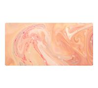 HLYLDL Tapis de Souris rectangulaire à Monter soi-même avec Base antidérapante en Caoutchouc pour Souris sans Fil, Bords Cousus, Accessoires de Bureau pour Ordinateurs de (Image 2,300X700X2MM)