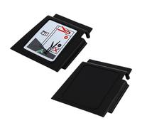 HLziy 2 Couvre-Bornes de 5Q0971813A, Capuchons de Protection Voiture, Cache Borne Positive et Négative, Boîtier de Protection Universel pour de Nombreux Modèles Automobiles