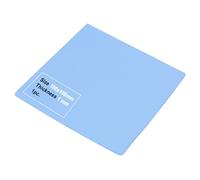 HLziy Pad Thermique (100 x 100 x 1,0 mm) - Pads Thermiques en Silicone Réutilisables pour Refroidissement de SSD, CPU, GPU, LED, IC, Protection Contre Les Inégalités