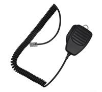 HM-118N Microphone vocal 8 broches pour ICOM IC-207H Microphone à main en ABS robuste avec câble en TPU pour radio de voiture IC-208H Noir Microphone ergonomique sans fil 10 x 6,6 x 3,5 cm