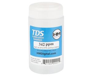 HM Digital Solución de calibración TDS 342 ppm (90ml)