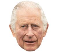HM King Charles III (Grey Hair) Masques de celebrites