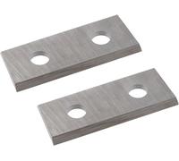 HM plaquette 35° | 100x13x1,5mm a=60mm | 2 pièces | très bien adapté pour MDF, panneaux de particules, bois dur | bien adapté pour bois tendre | pour outils à plaquettes réversibles | fraise à rainure