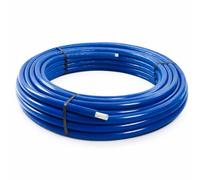 HM | Tube Multicouche Isolant | 16 mm x 50 m, Bleu, Multicouche | Gaine isolante, flexible, résistance à 10 bars | Pour installation hydraulique et chauffage eau chaude froide
