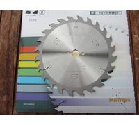 Hm / Widia Lame de Scie Circulaire à Main 180 x 16 Z=24 Stehle pour Noir &