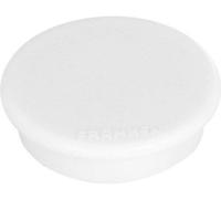 [HM20 09-2] FRANKEN Lot de 2 Paquets de 10 Aimants Ronds diam 24 mm Blanc