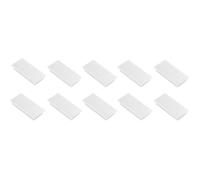 HM2350 09 Aimants,10 pièces,23 x 50 mm,blanc
