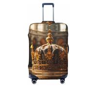 Hmbgfw Crown Housse de protection pour valise de 45,7 à 81,3 cm, noir, X-Large