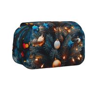 HMBGFW Dress up the beautiful Christmas Tree Cute Big Capacity Pencil Case Office Large Storage High Capacity Bag Box Organizer