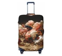 Hmbgfw Journey To The Dreamland Housse de protection pour valise de 45,7 à 81,3 cm, noir, Small