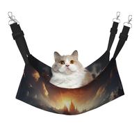 HMBGFW Magnifique hamac réversible à suspendre pour chat avec lit double face pour petits chiens et lapins