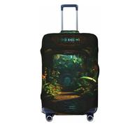 Hmbgfw Mirage Forest Housse de protection pour valise de 45,7 à 81,3 cm, noir, Large