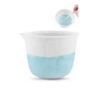HMCEY Tasses à Mesurer en Silicone 1000 ml,Verre Doseur Resine Epoxy,Gobelet Doseur Silicone Measuring Cups,Verre Mesureur Gradué Résine,Tasses à Mélanger Antiadhésives pour Maison, Artisanat