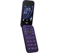 HMD 2660 Flip Téléphone Portable à Clapet avec Écran LCD Pliable, Android 4.0, 64 GB RAM, Batterie 1450 mAh, Technologie 4G, Processeur 1000 MHz, USB Type A, Violet