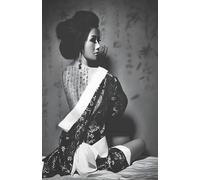 HMDKHI Images de posters japonais Bushido, peinture de figurines japonaises de ninjas samouraï, figurines japonaises et mont Fuji, sans cadre, JP-12, 1 pièces - 50 x 70 cm