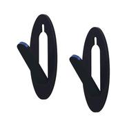 HME Lot de 2 supports pour trophée, noir, taille unique