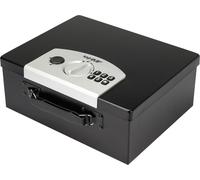 HMF 1006-02 Coffre-fort pour documents Serrure électronique, 32,5 x 25,5 x 12,5 cm, noir